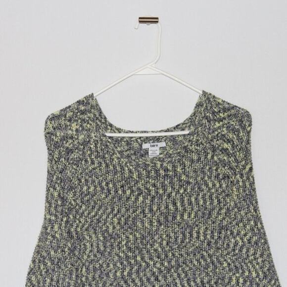 BarIII Multi Color Green Long Sweater Size Large - Picture 3 of 4